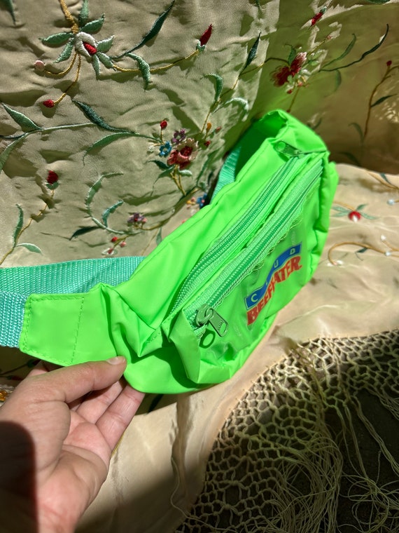 VINTAGE NEON GREEN Fanny Pack,vintage fanny pack,… - image 6