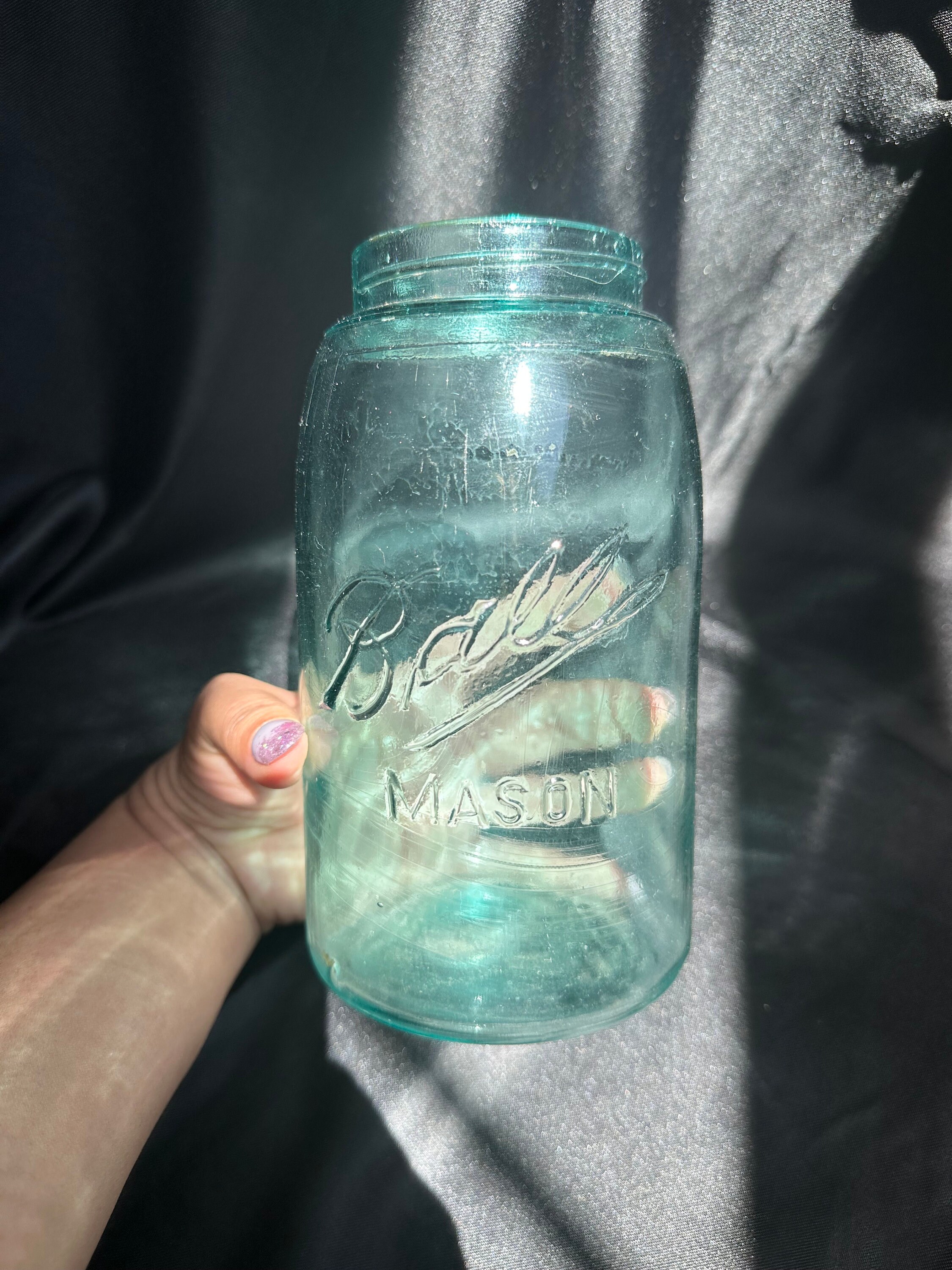 VINTAGE BALL Einmachglas,Vintage Einmachglas,Vintage Einmachglas,Vintage Einmachglas,blaues Einmachglas,blaues Einmachglas,blaues Einmachglas