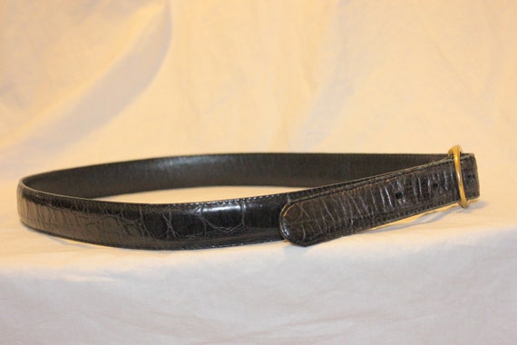 VGT BIKER LEATHER Belt,vintage biker belt,vintage… - image 4