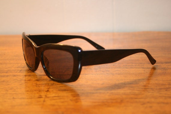 VINTAGE BLACK SUNGLASSES,vintage sunglasses,vinta… - image 5