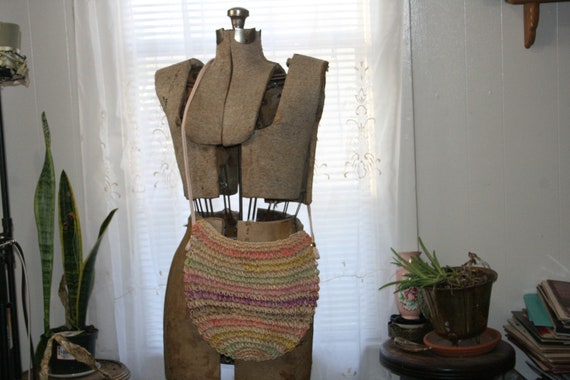 COLORFUL WICKER CROSSBODY,rainbow crossbody,colorful crossbody,hipster purse,hippie crossbody,colorful purse,boho crossbody,bohemian purse