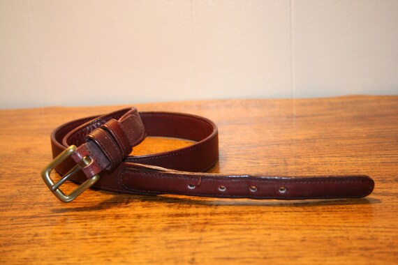 COACH LEATHER Belt,boho Leather Belt,leather Belt,southwestern Leather  Belt,maroon Belt,small Leather Belt,skinny Leather Belt,thin Belt -   Canada