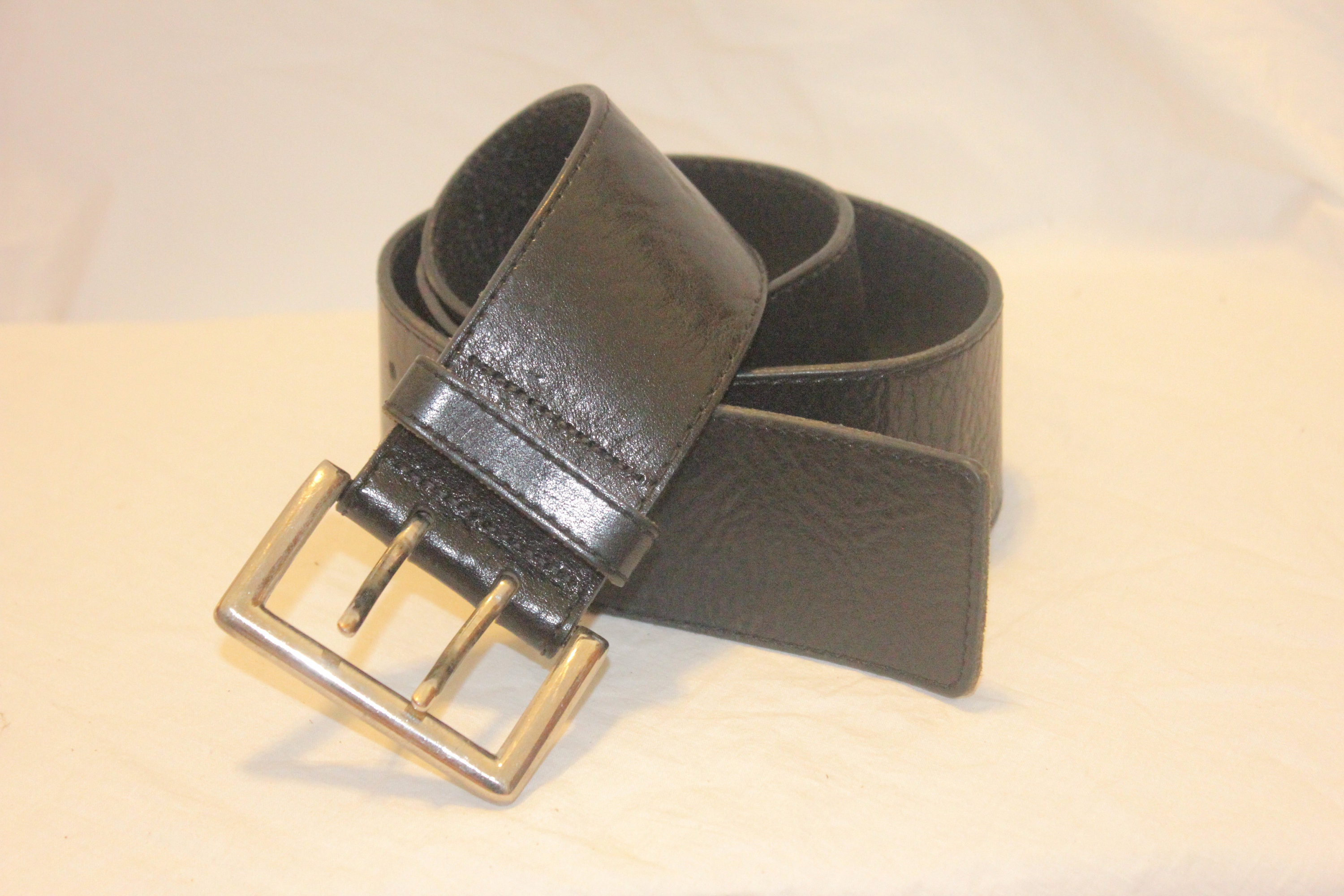 Express Wide Double Buckle Belt DOUBLE PRONG EXPRESS Belt,double Prong Belt Buckle,wide  main image 3