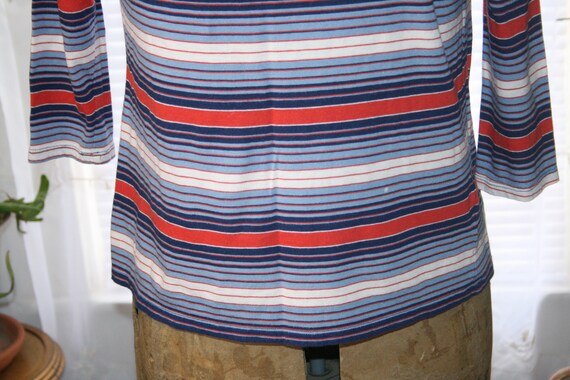 petitie,CLASSIC NAUTICAL STRIPED Shirt,blue white… - image 9