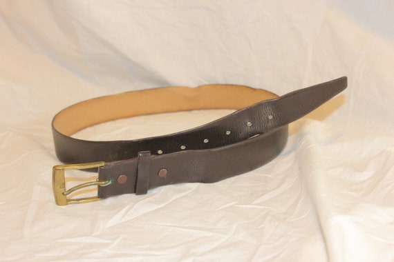 VINTAGE WOMEN LEATHER Belt,vintage small womens l… - image 3