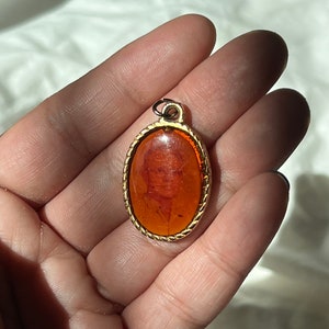 VINTAGE MAN PORTRAIT Pendant,vintage portrait charm,vintage gold portrait pendant,vintage portrait pendant,vintage small cameo pendant