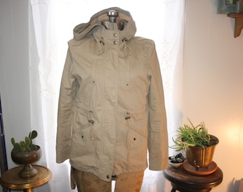 WOMEN KHAKI JACKET,women jacket with hood,women jacket cotton,everyday jacket women,hooded jacket women,light jacket women,small jacket