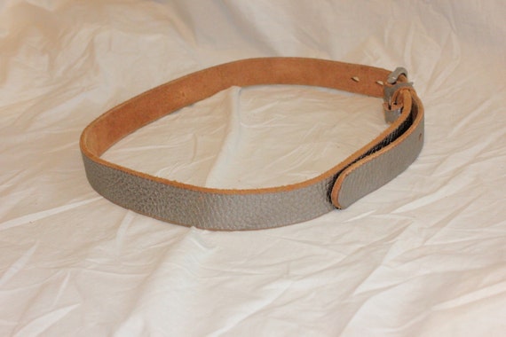 VGT WOMEN LEATHER Belt,vintage small womens leath… - image 7