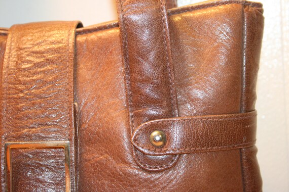 MINIMALIST LEATHER BAG,grunge purse,rocker purse,… - image 3