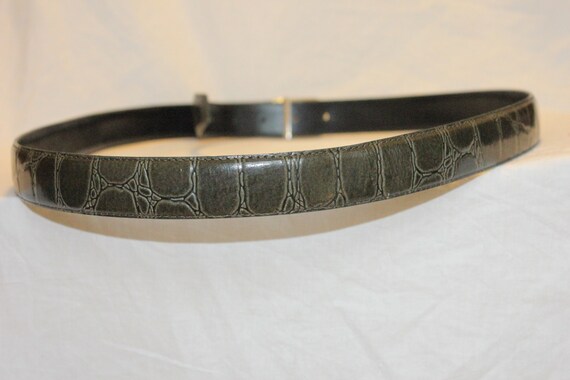 VGT LEATHER BIKER Belt,vintage leather belt,women… - image 4