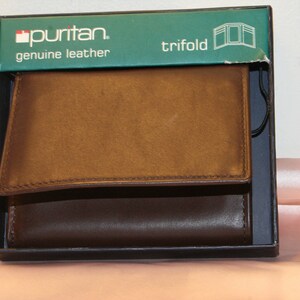 BILLETERA DE CUERO MINIMALISTA, nueva billetera con etiquetas, billetera tríptica, billetera tríptica de cuero, billetera de viaje, billetera de viaje delgada, billetera para hombres, billetera