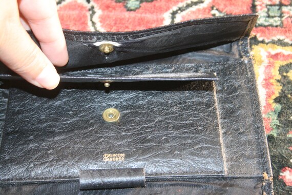 60s LEATHER WALLET,princess gardner wallet vintag… - image 5