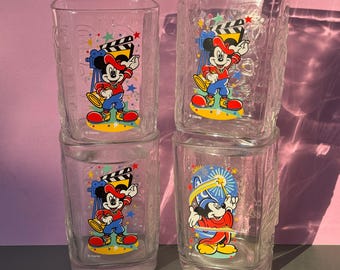 vintage mickey mouse tumbler,vintage mickey mouse mug,vintage mickey mouse cup,old mickey mouse cup,vintage mickey mouse glass mug,disney