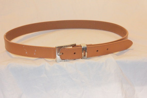 VGT WOMEN LEATHER Belt,vintage leather belt,women… - image 1