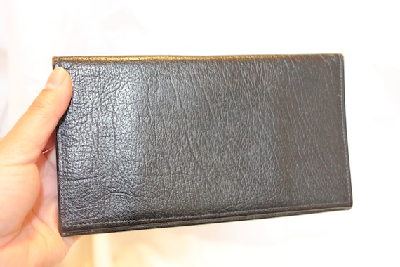 VGT SLIDER SLIM Wallet,vintage slider wallet mens,leather wallet men,slim leather wallet,vgt black leather wallet,mens vintage slim wallet