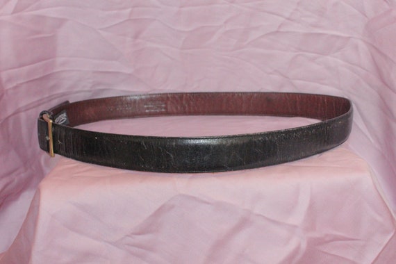 BRIGHTON BIKER BELT,vintage leather belt,women le… - image 3