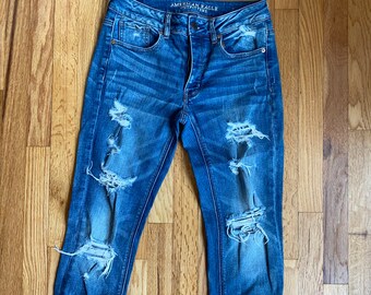 American Eagle Jeans - Etsy