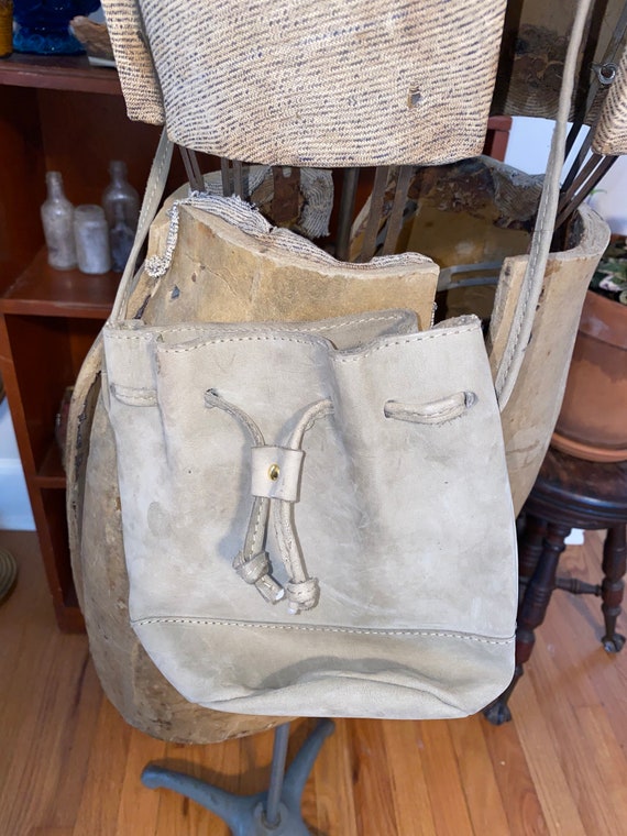 BUCKET BAG VINTAGE,bucket bag leather,bucket bag … - image 4