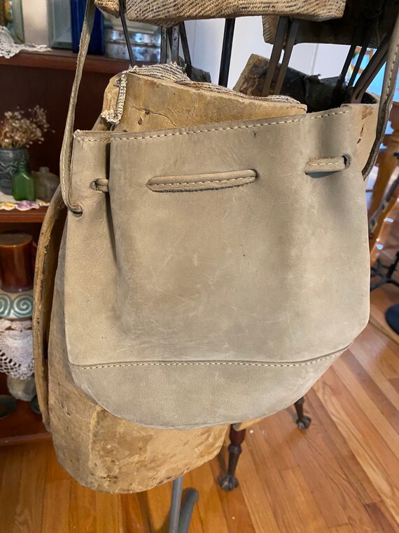 BUCKET BAG VINTAGE,bucket bag leather,bucket bag … - image 5