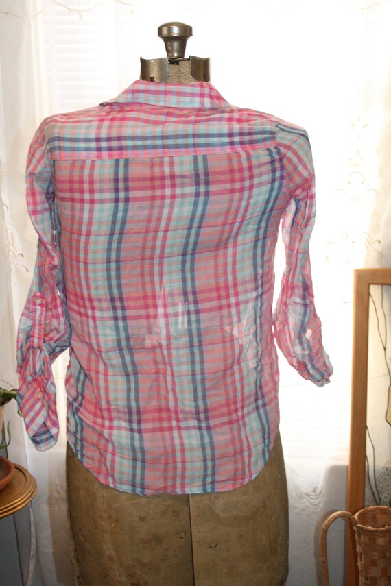 OLD NAVY BUTTON up Blouse,old navy button down sh… - image 7