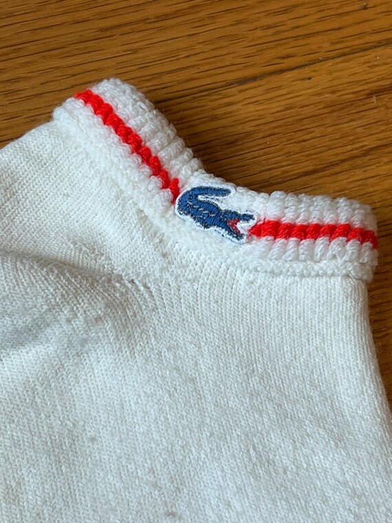 VINTAGE LACOSTE SOCKS,vintage ankle socks,retro ankle… Gem