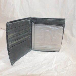 PORTAFOGLIO IN PELLE VGT,portafoglio uomo vintage billfold, portafoglio uomo vintage in pelle,portafoglio da viaggio in pelle billfold,portafoglio vintage in pelle nera,portafoglio