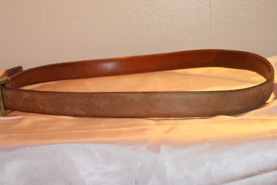 VINTAGE COACH BELT,vintage brown leather belt,vin… - image 6