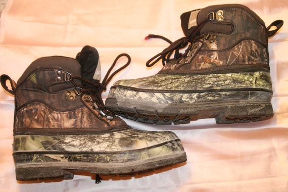 Size 7,CAMO HUNTING BOOTS,camping boots,hunting b… - image 1