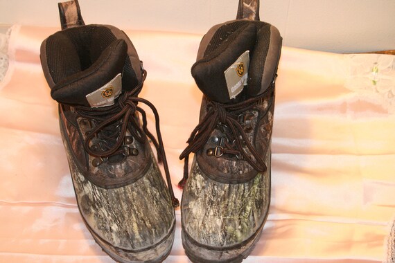 Size 7,CAMO HUNTING BOOTS,camping boots,hunting b… - image 3