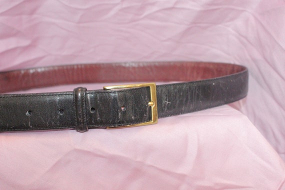 BRIGHTON BIKER BELT,vintage leather belt,women le… - image 5