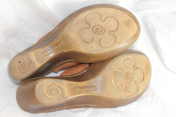 size 8 VGT SANDAL HEELS,vintage boho wedding shoe… - image 7
