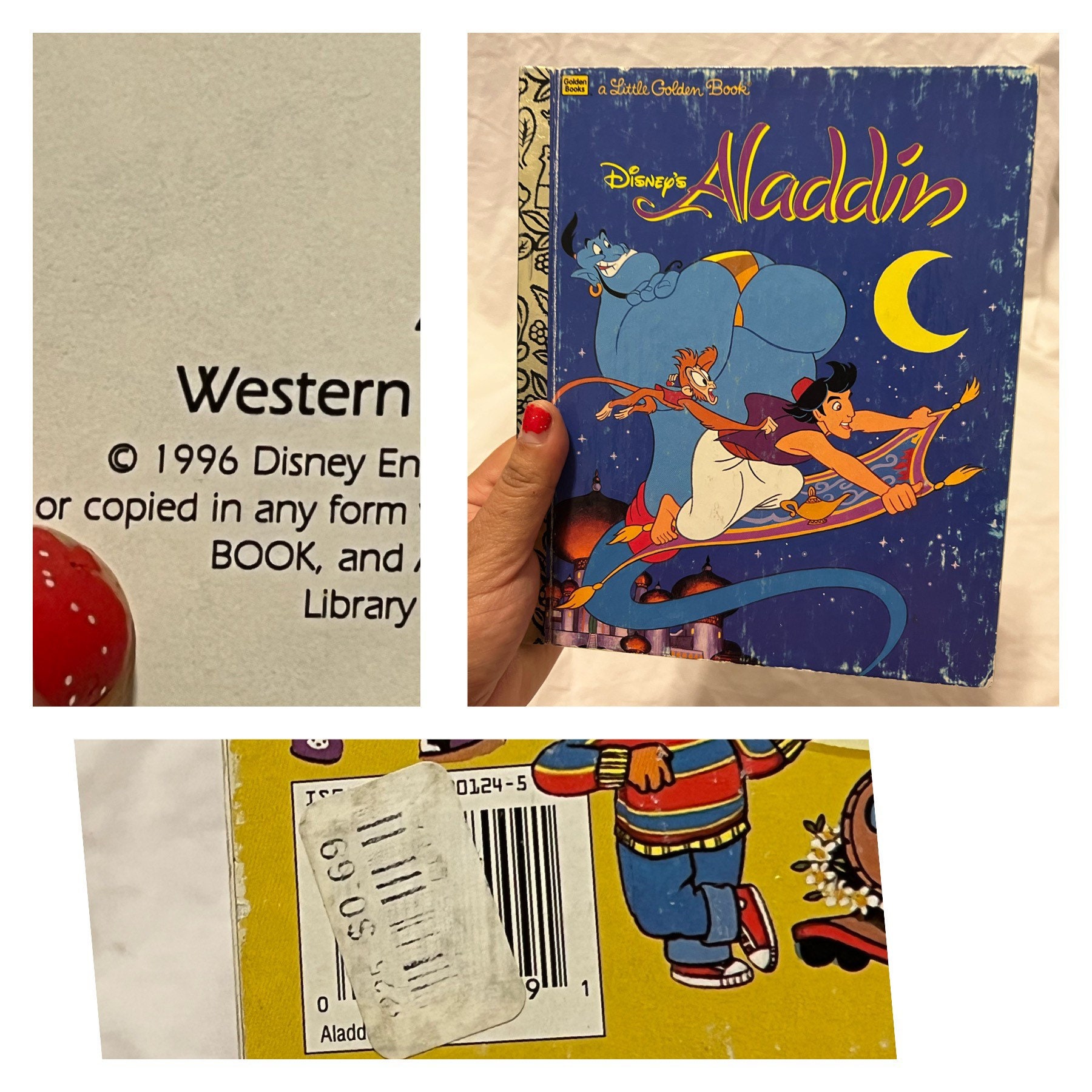 Disney's Aladdin (A Little Golden Book) by Karen Kreider