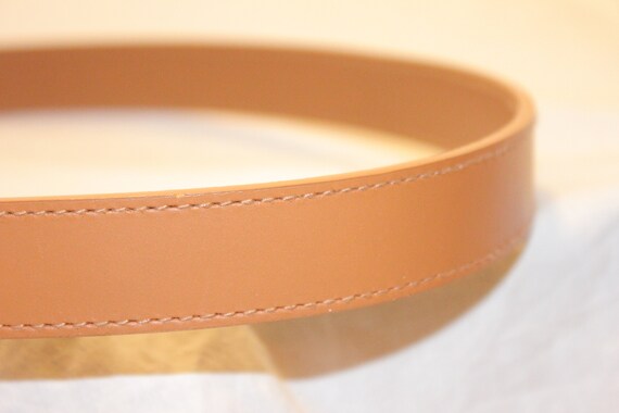 VGT WOMEN LEATHER Belt,vintage leather belt,women… - image 9