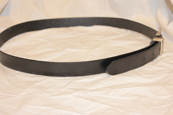 VINTAGE FLOWER LEATHER Belt,vintage leather belt,… - image 4