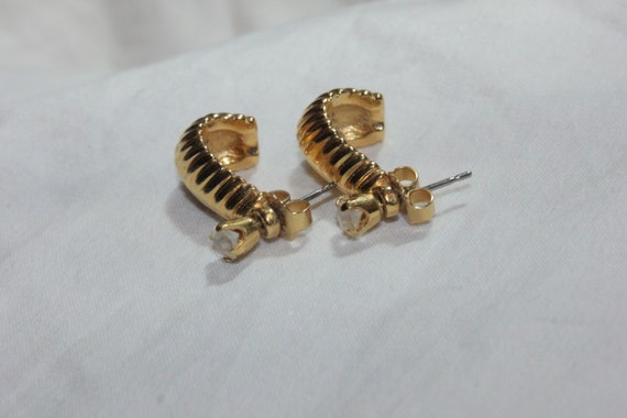 VGT CONVERTIBLE GOLD Earrings,removable convertib… - image 10