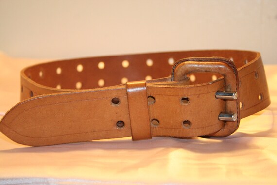 DOUBLE PRONG BELT Belt buckle,double prong belt l… - image 1