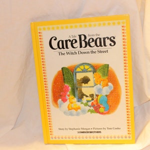 CARE BEARS VINTAGE Book,Care Love a lot Bear vintage book,Care Funshine Bear book,carebear Birthday bear book,care bear yellow bear book