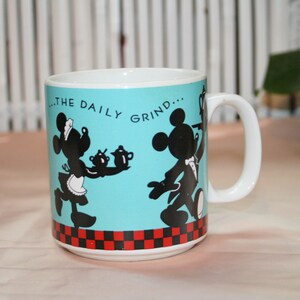KOFFIE MICKEY MOUSE Cup, vintage mickey mouse, mickey mouse keuken, minnie muis keuken, minnie muis beker, mickey mouse beker, mickey muis mok afbeelding 6