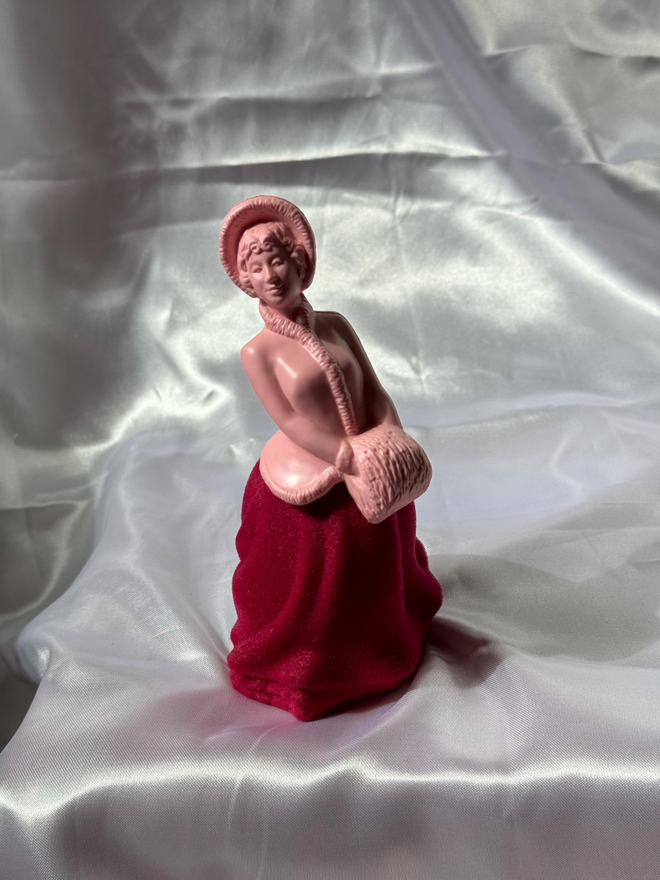Vintage Avon Skaters Waltz,vintage Avon Pink Woman Skater's Waltz