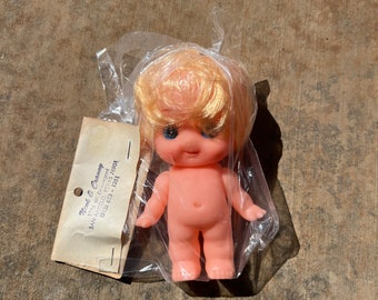 VINTAGE KEWPIE BABY Pop, vintage kewpie pop, vintage kewpie kwekerij, vintage cupie pop, vintage kewpie cake topper, cupie kewpie verzamelen, pop