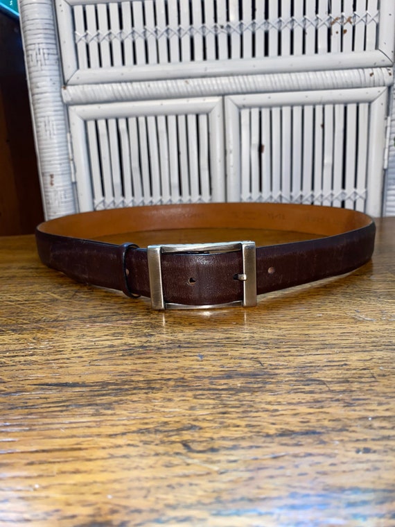 VINTAGE LEATHER BELT,vintage men leather belt,vint