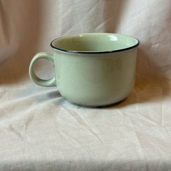 VINTAGE STONEWARE CUP,vintage stoneware coffee cup,vintage stoneware mug,vintage stoneware tea cup,men stoneware cup,vintage pen holder