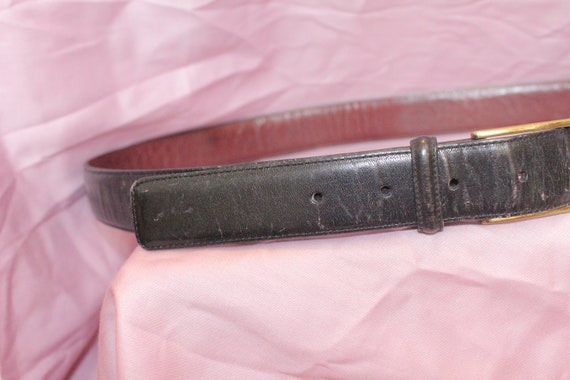 BRIGHTON BIKER BELT,vintage leather belt,women le… - image 8