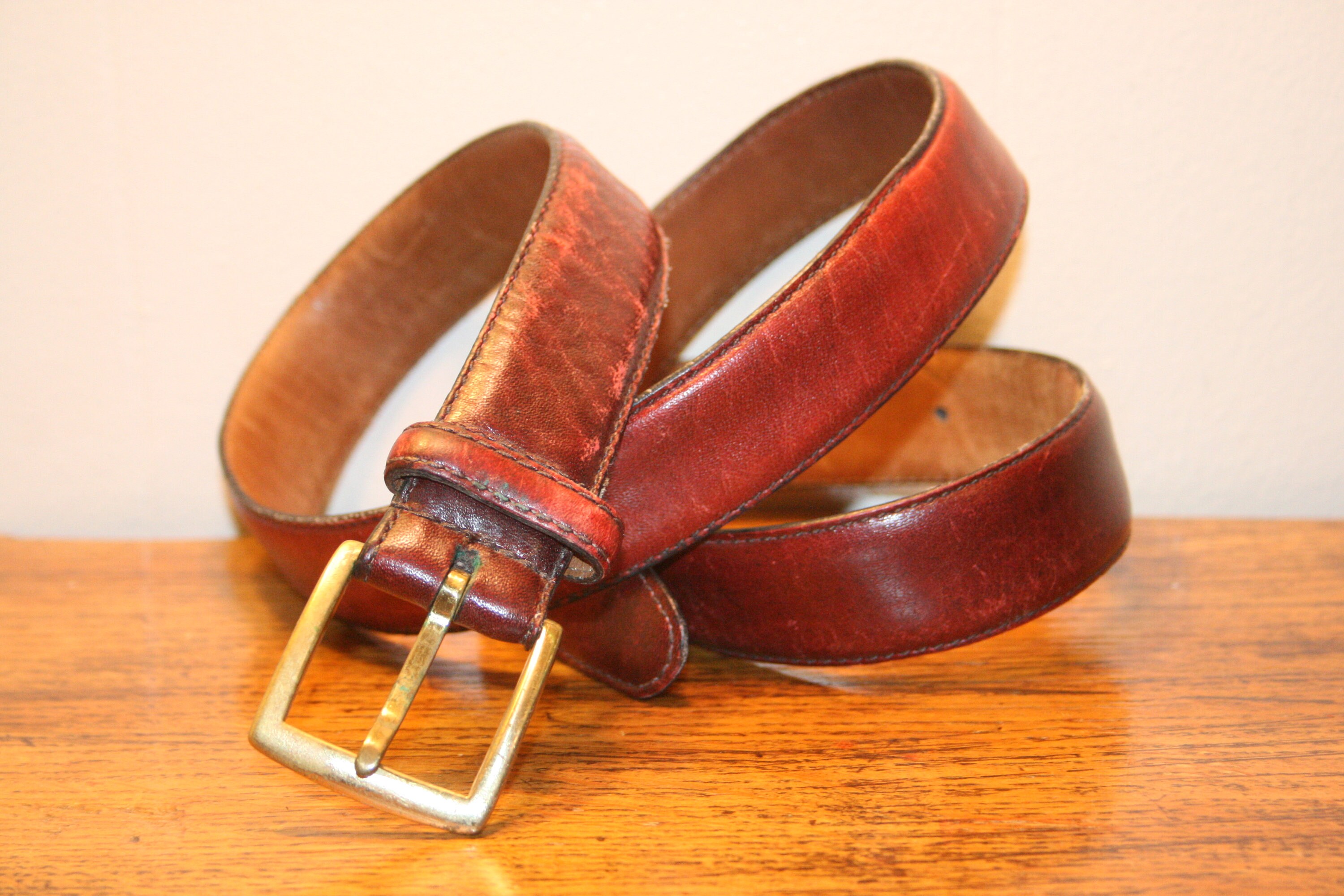 ROUNDTREE and YORKE LEATHER Beltroundtree and yorkemen belt Etsy