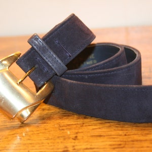 VGT PURPLE LEATHER Belt,vintage leather suede belt,vintage leather belt,vintage women leather belt,vintage small woman leather belt