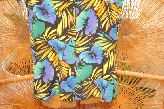 VGT TROPICAL SHIRT,honolulu tropical shirt,vintag… - image 6