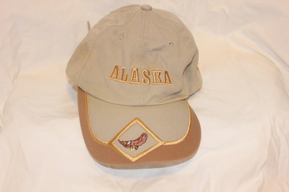 90s,VINTAGE ALASKA CAP,alaska,alaska hat,alaska cap,alaska hat,vintage alaska hat,vintage cap,vintage hat,vintage embroidery cap,juneau cap