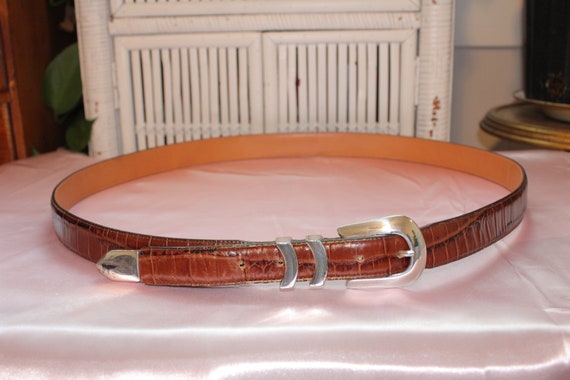 BRIGHTON WESTERN LEATHER Beltonyx by 