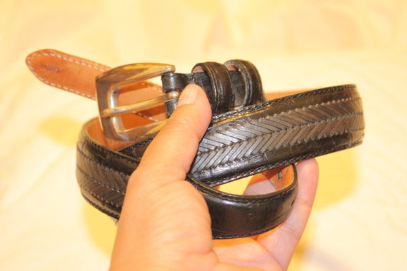 BIKER LEATHER BELT,biker belt,vintage leather belt