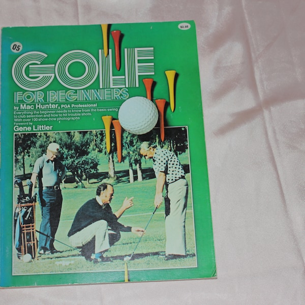 VINTAGE GOLF PICTURE Book,guide de livre de golf vintage,livre d’images de golf vintage,livre d’images vintage golf noir blanc,vieux livre d’images de golf,golf